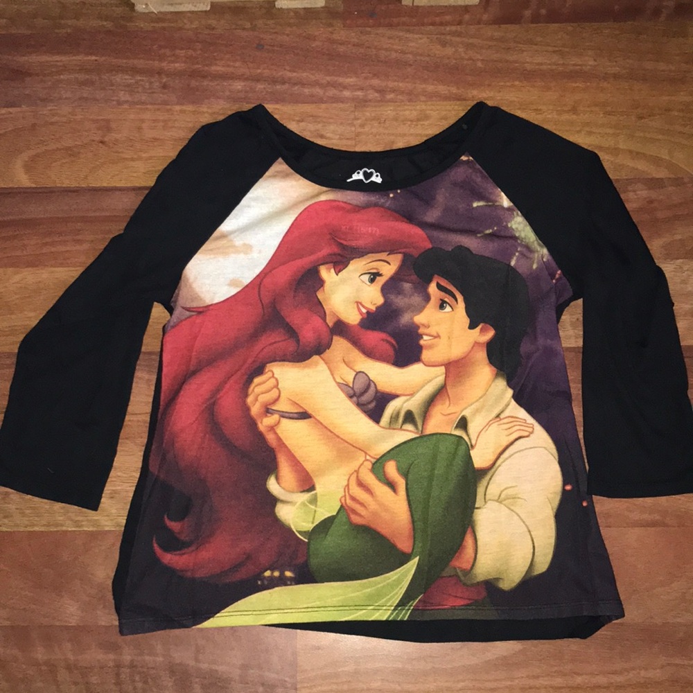 The Little Mermaid Baseball style T-shirt